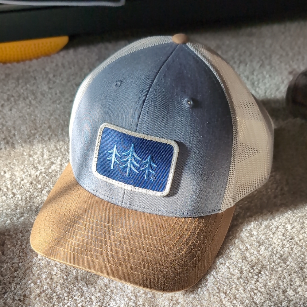 Two-Tone Mesh Trucker Hat